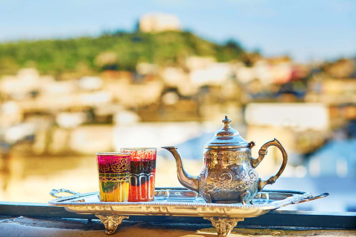 Bebida té marroquí