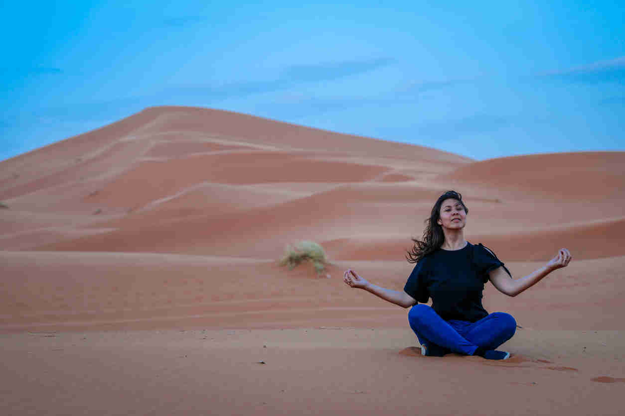 Yoga y meditación en Marruecos