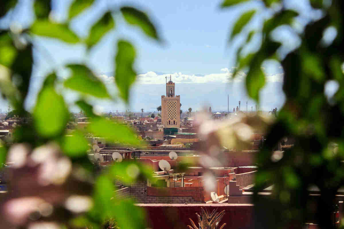 Terraces in Marrakech